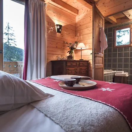 Chaleureux A La Tania - 10 Pers, Parking, Skis Aux Pieds - Fr-1-575-31 Chalet Courchevel