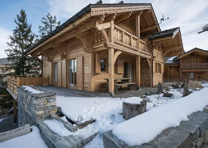 샬레 Chaleureux A La Tania - 10 Pers, Parking, Skis Aux Pieds - Fr-1-575-31 *